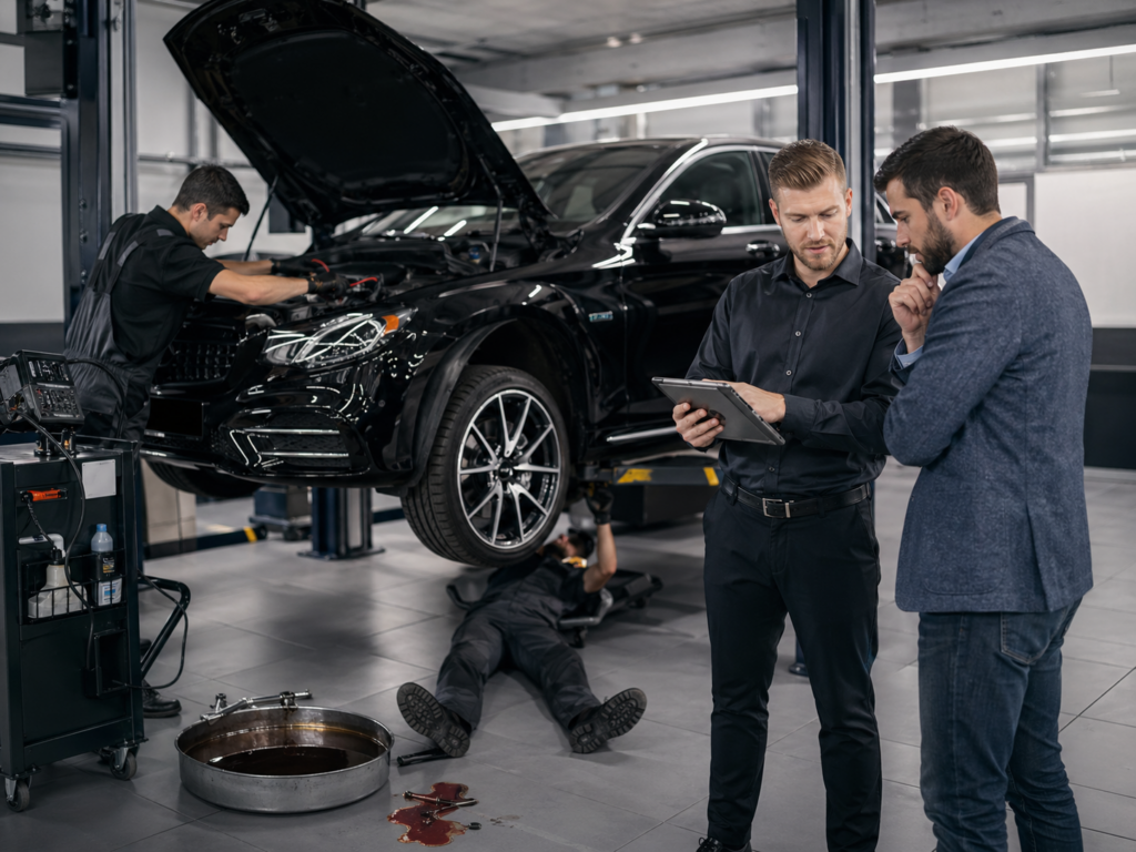 Как понять, что коробка передач mercedes benz требует ремонта